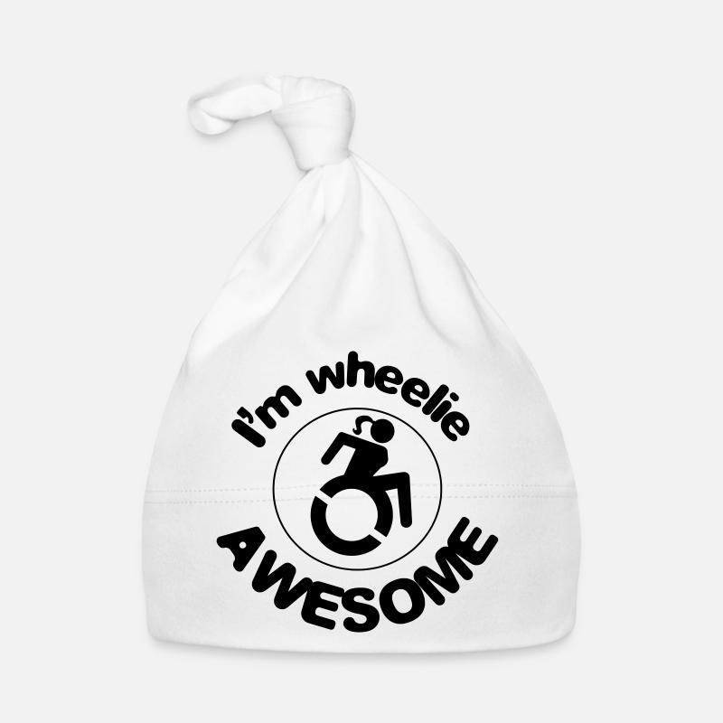 Cet utilisateur de fauteuil roulant est génial # Bonnet bio Bébé