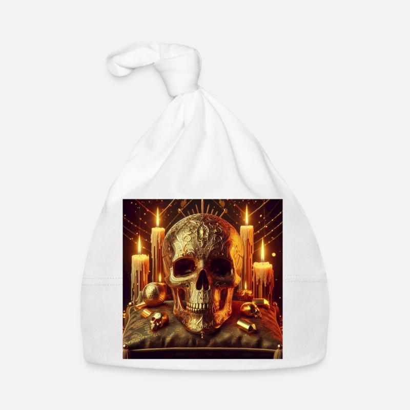 Crâne d’or Bonnet bio Bébé