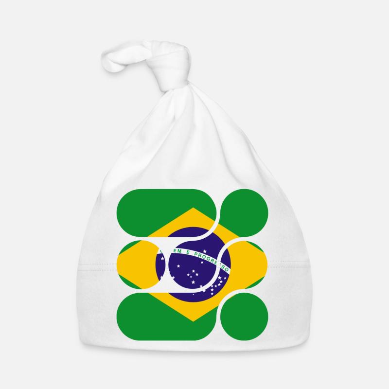 OCHOOO - Brasilien Baby Bio-Mütze
