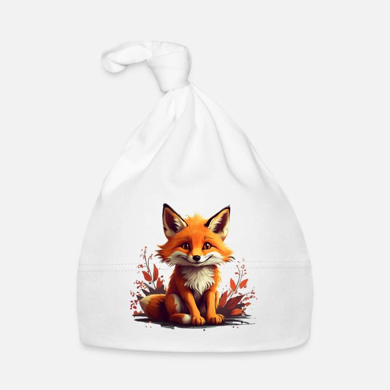 Schelmischer Fuchs Baby Bio-Mütze