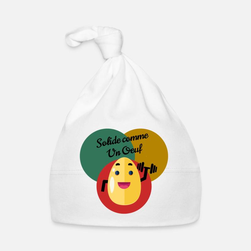 Solide comme un oeuf Bonnet bio Bébé