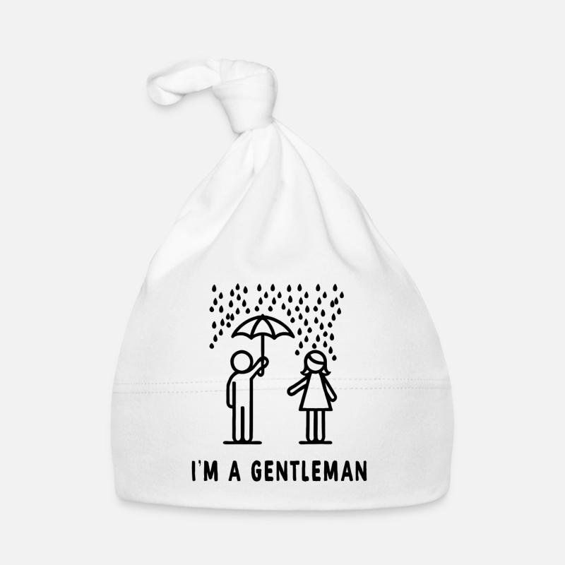 Ich bin ein Gentleman Baby Bio-Mütze