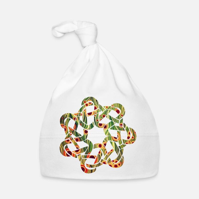 Celtic Knot 9 E 110 Organic Baby Cap