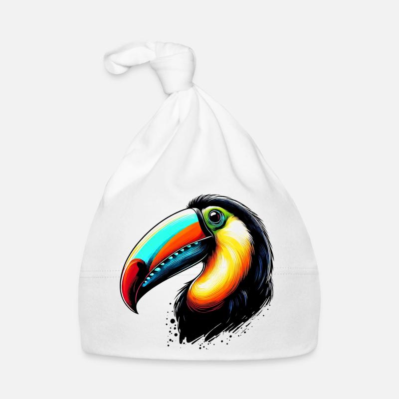 Toucan Organic Baby Cap