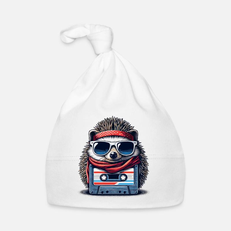 Hérisson Cassette Compacte Cassette Cassette Cadeau Bonnet bio Bébé