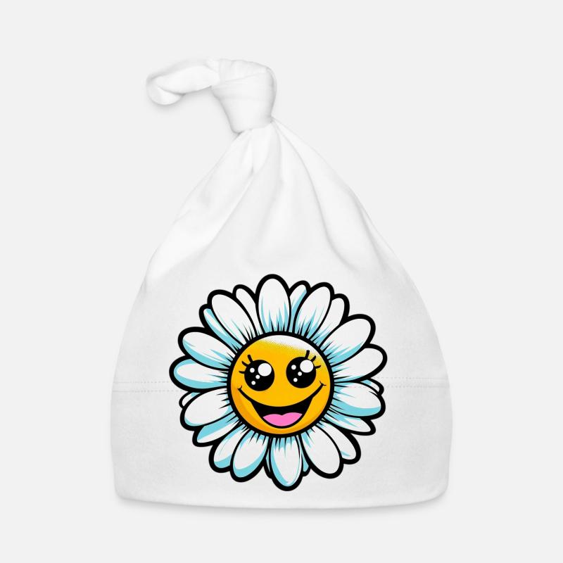 Gänseblümchen Baby Bio-Mütze