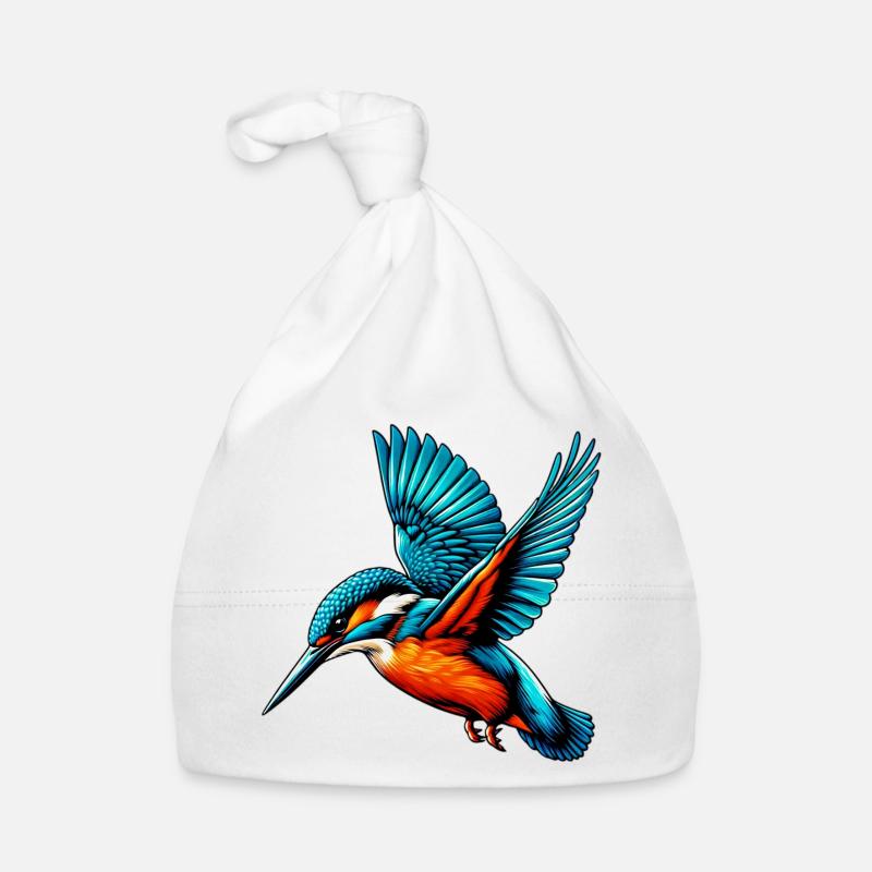 Eisvogel Baby Bio-Mütze