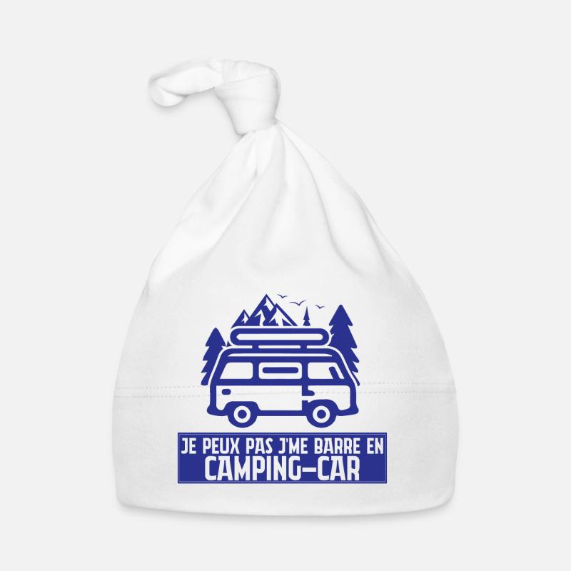 I can't I leave in a camper van Organic Baby Cap