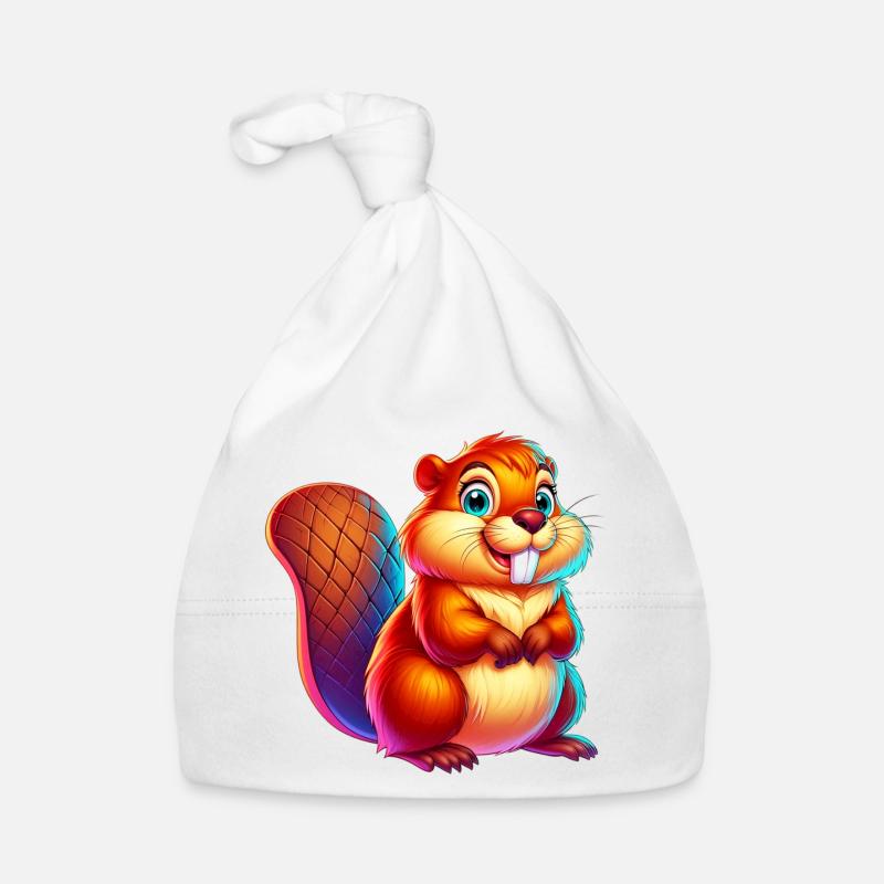 Castor Bonnet bio Bébé