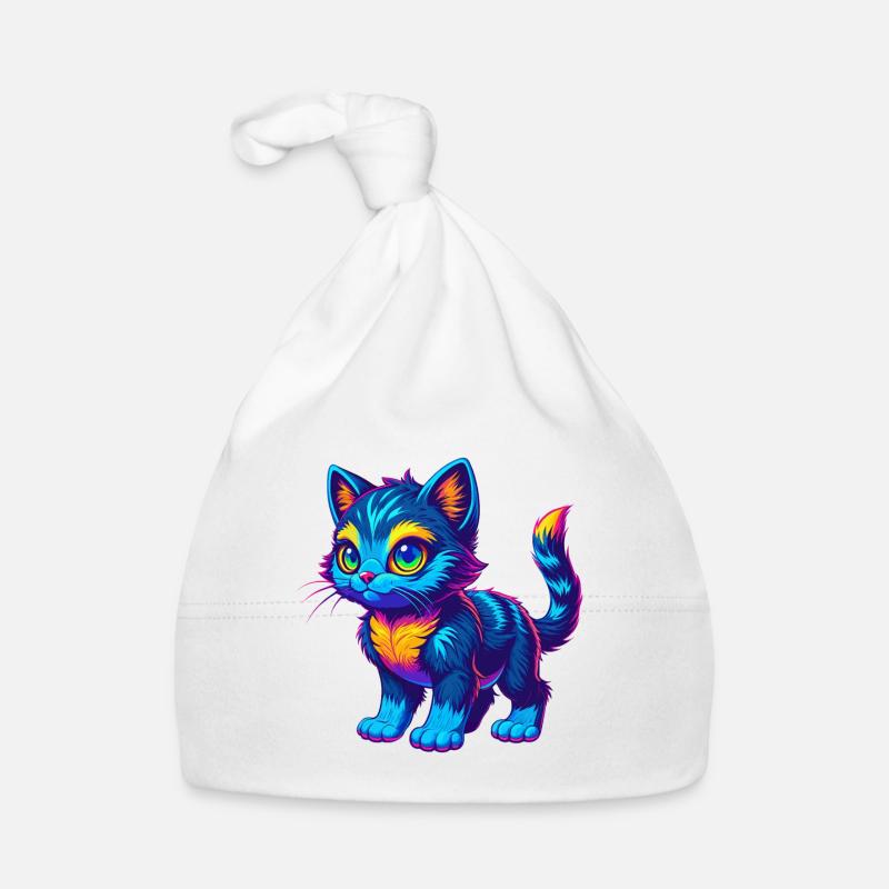 Pixie Bob Chat Race Dessin animé Kawaii Animal Pet Bonnet bio Bébé