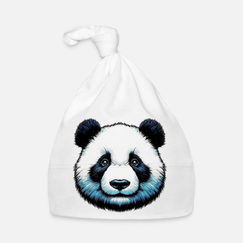 Panda Organic Baby Cap