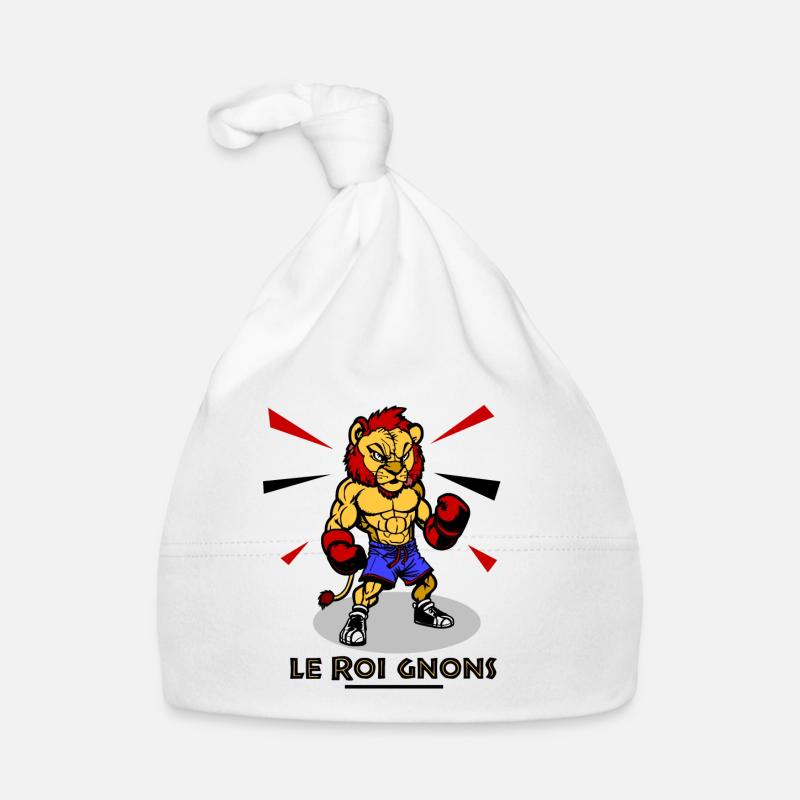 LE ROI GNONS ! (boxe) Bonnet bio Bébé