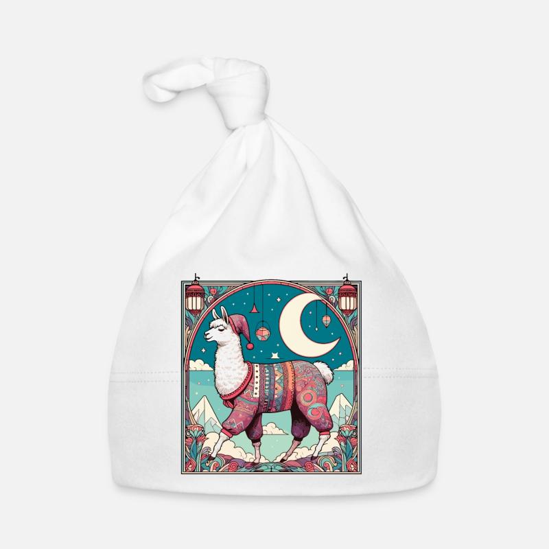 Cadeau de pyjama lama Bonnet bio Bébé