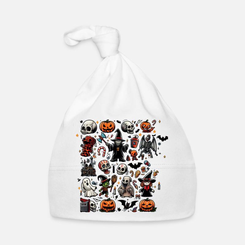 halloween Baby Bio-Mütze