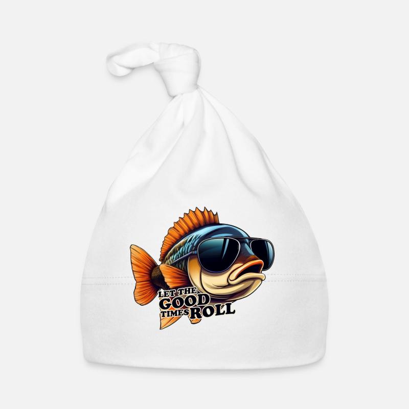Poisson Let the good times roll Bonnet bio Bébé