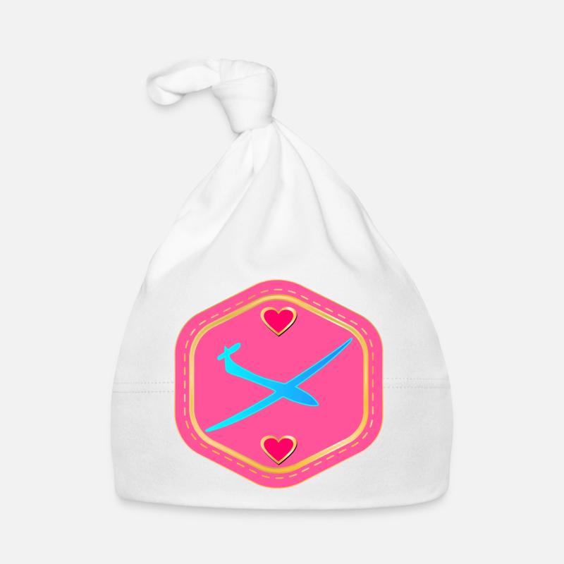 PLANEUR - LOVE GLIDING Bonnet bio Bébé