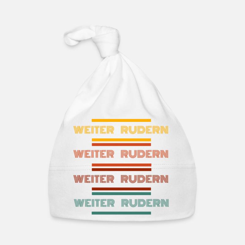 Weiter Rudern Baby Bio-Mütze