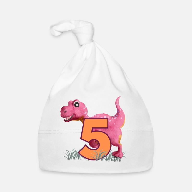 Nr.5 Dino Baby Bio-Mütze