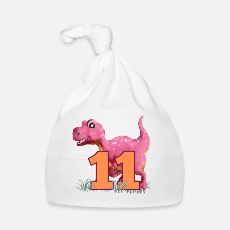 No.11 Dino Organic Baby Cap