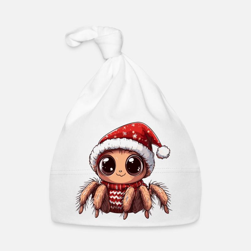 Tarantula Weihnachten Spinne Baby Bio-Mütze