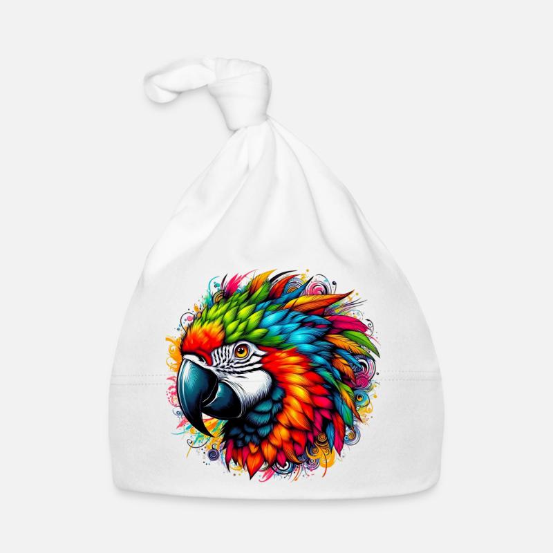 Parrot Organic Baby Cap