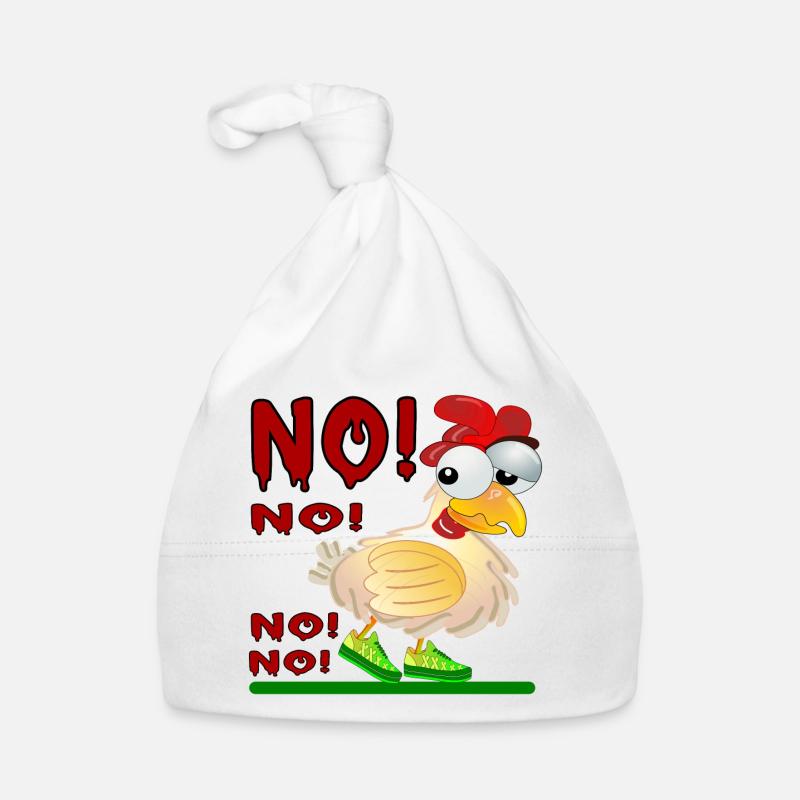 ANSWER NO - CHICKEN COOP Organic Baby Cap