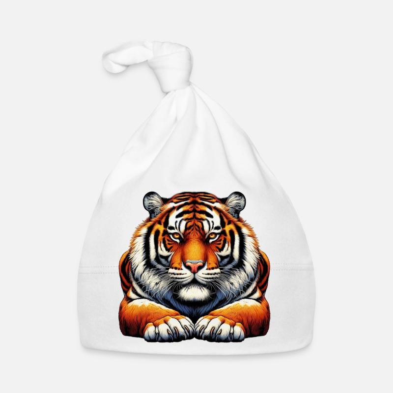 Tiger Baby Bio-Mütze