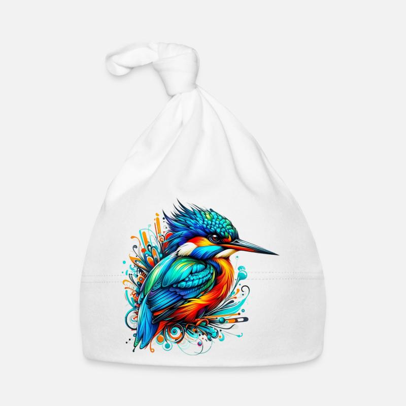 Eisvogel Baby Bio-Mütze