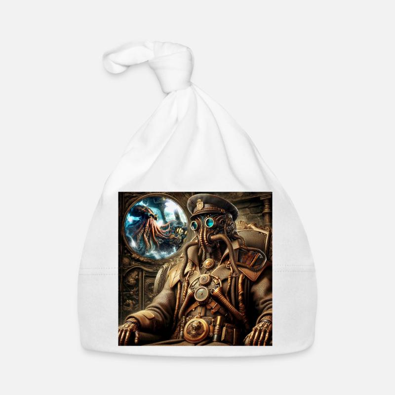 Capitaine Nemo Steampunk Bonnet bio Bébé