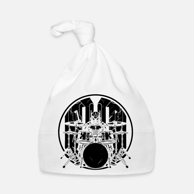 Graphiques Drummer Bonnet bio Bébé