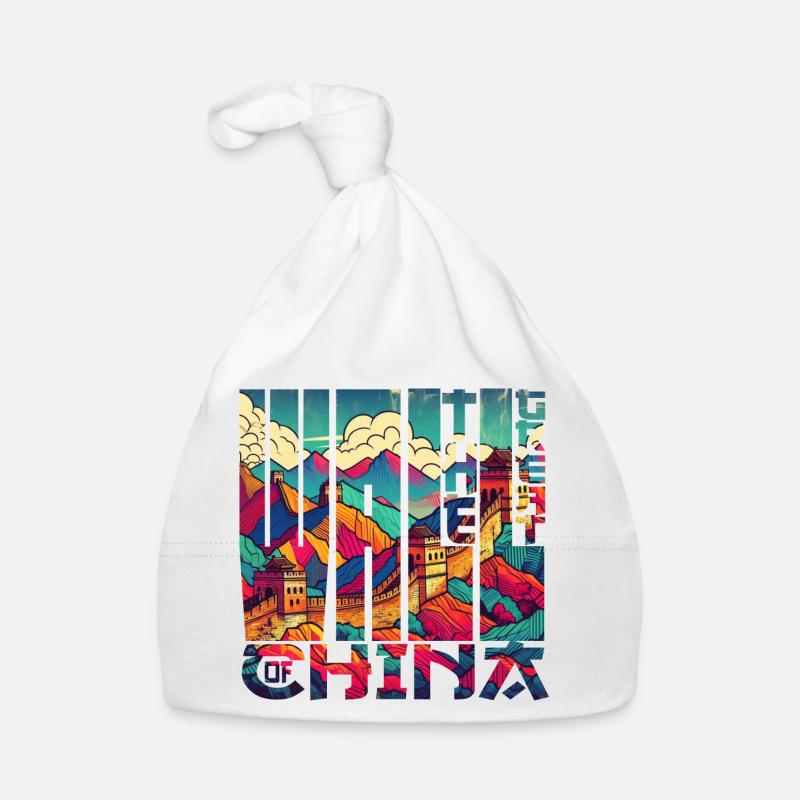 La grande Muraille de Chine Bonnet bio Bébé