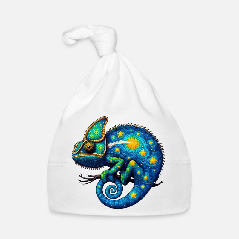 Caméléon Bonnet bio Bébé