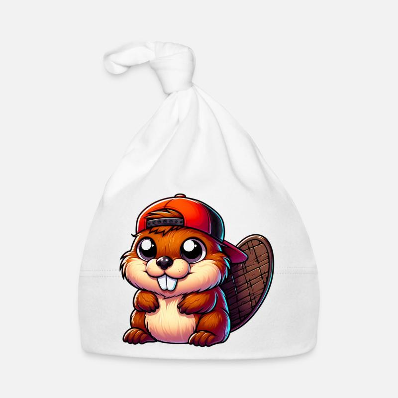 Castor Bonnet bio Bébé