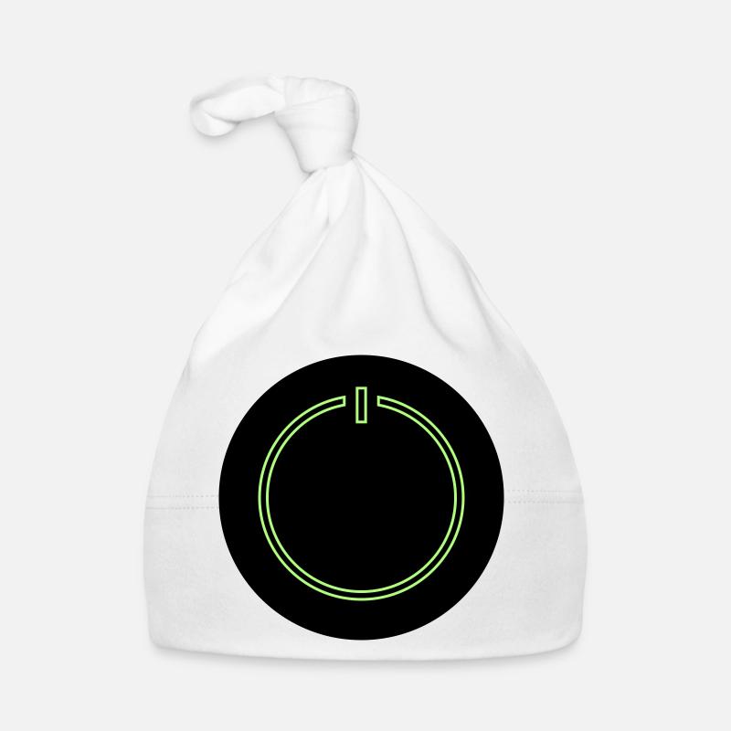 Bouton d’alimentation Bonnet bio Bébé