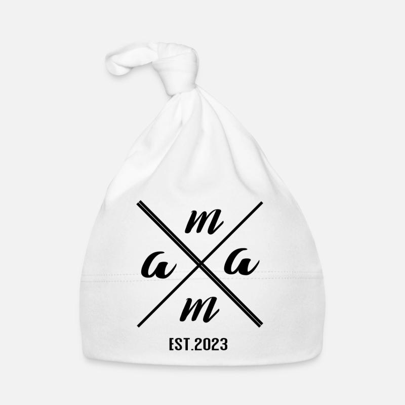 Mama Established 2023 - Conception de cadeaux minimalistes Bonnet bio Bébé