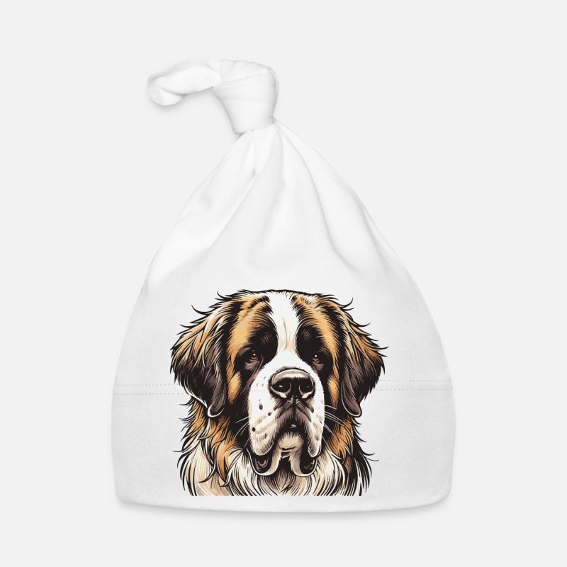 Saint-bernard Bonnet bio Bébé