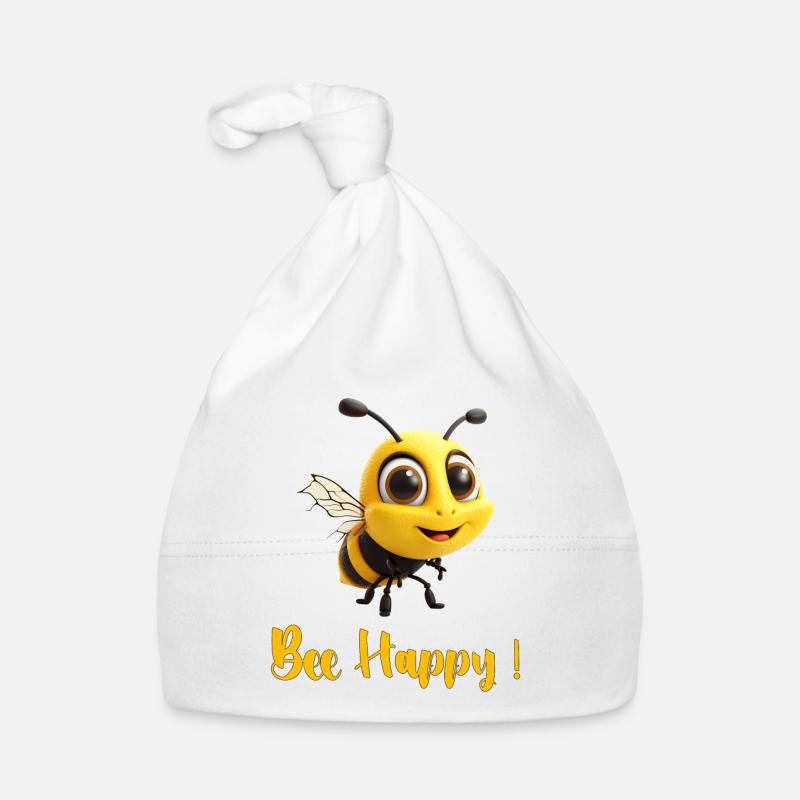 bee happy 2b Bonnet bio Bébé