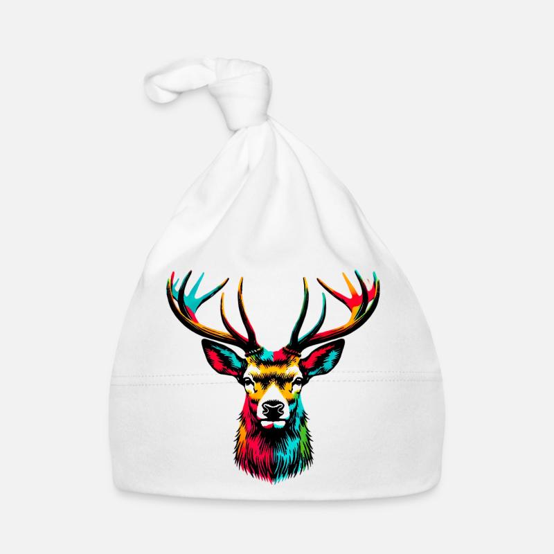 Deer Organic Baby Cap