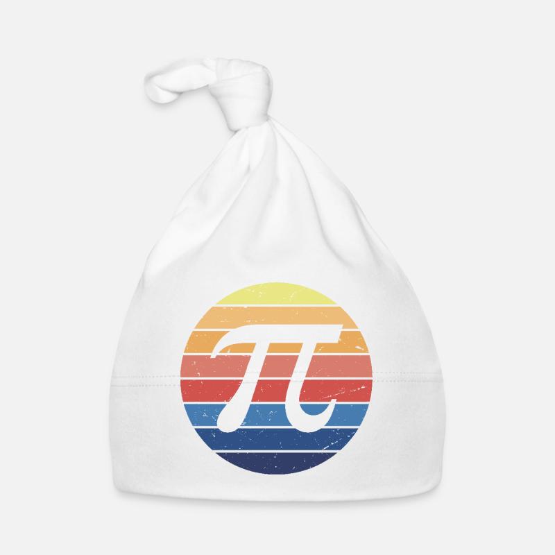 Mathe Pi Retro Baby Bio-Mütze