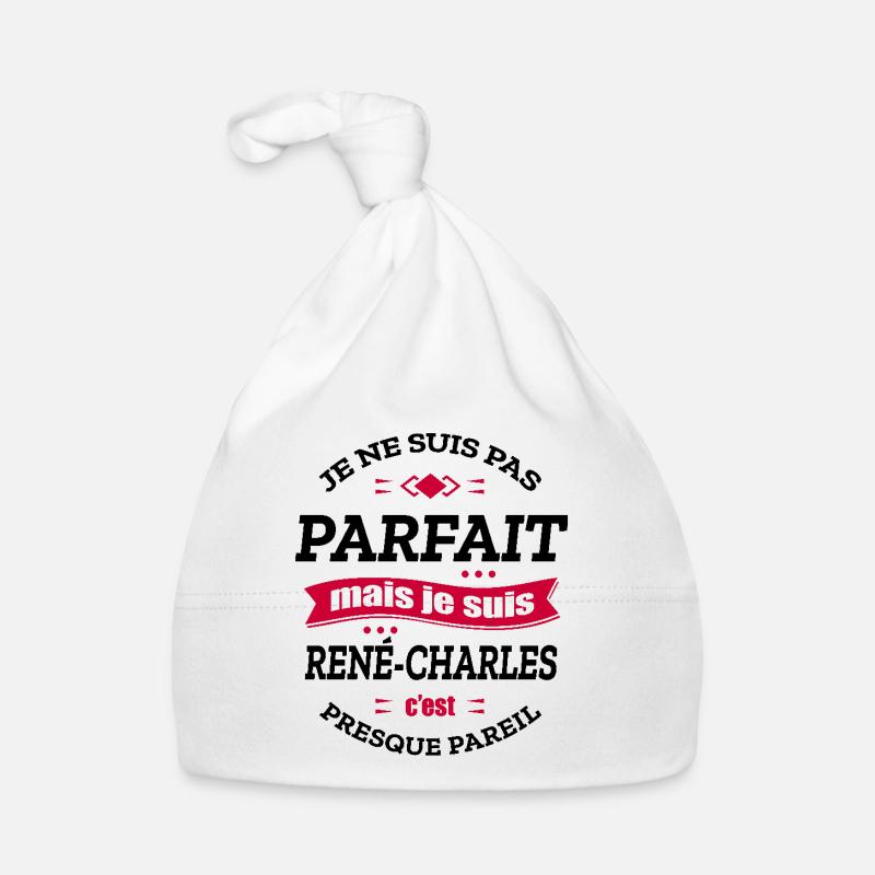 RENÉ-CHARLES PARFAIT - PRENOM RENÉ-CHARLES Bonnet bio Bébé