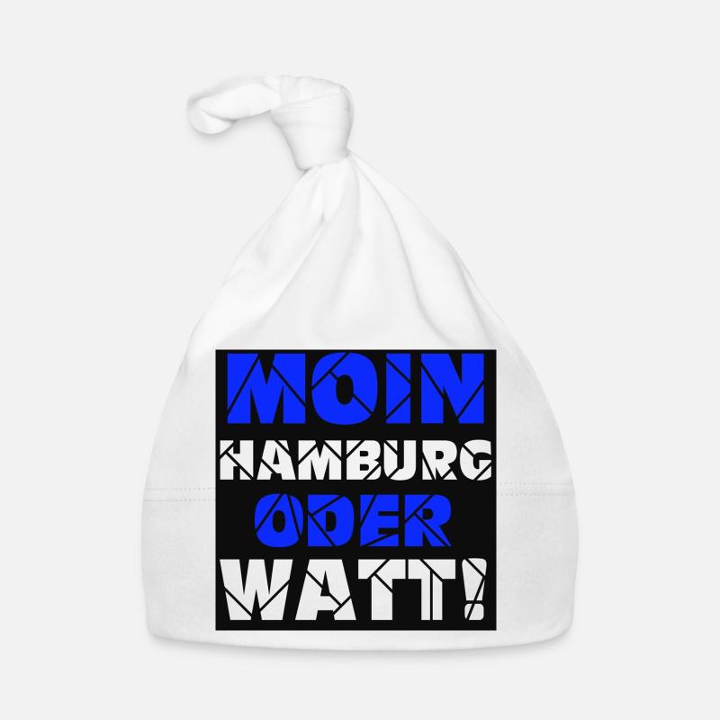 Hamburg , Moin oder watt (25) Baby Bio-Mütze