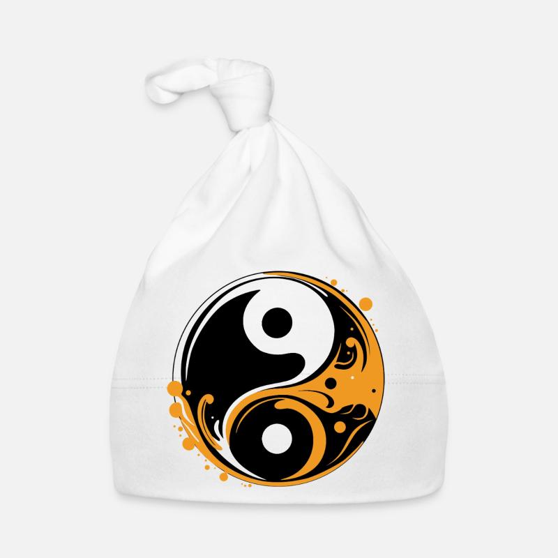 YIN ET YANG Bonnet bio Bébé