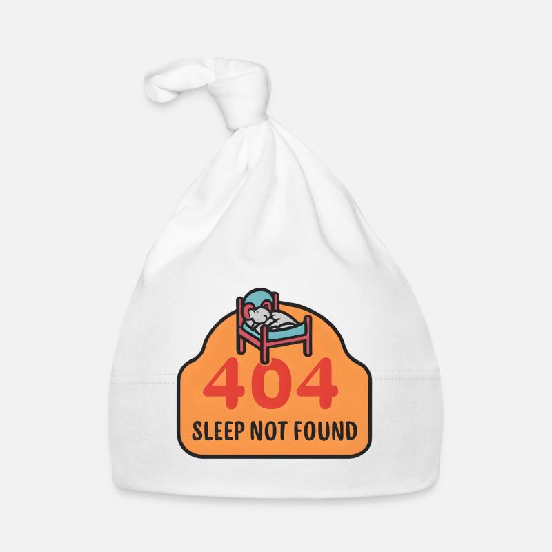 404: Sleep Not Found Organic Baby Cap
