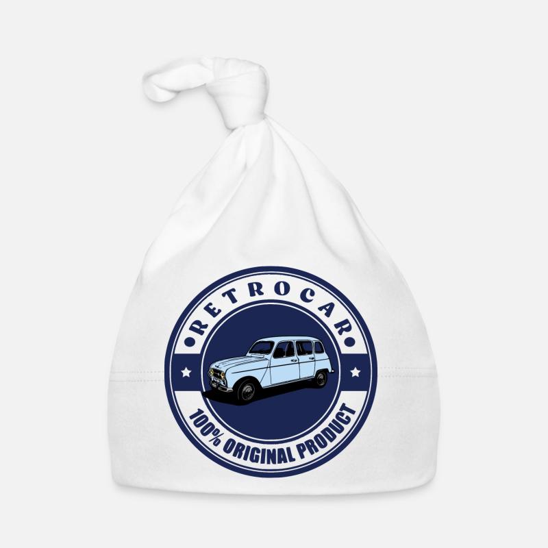 Retro-Auto Baby Bio-Mütze
