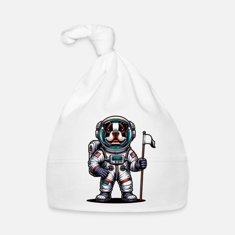 Bostie Astronaute Bonnet bio Bébé