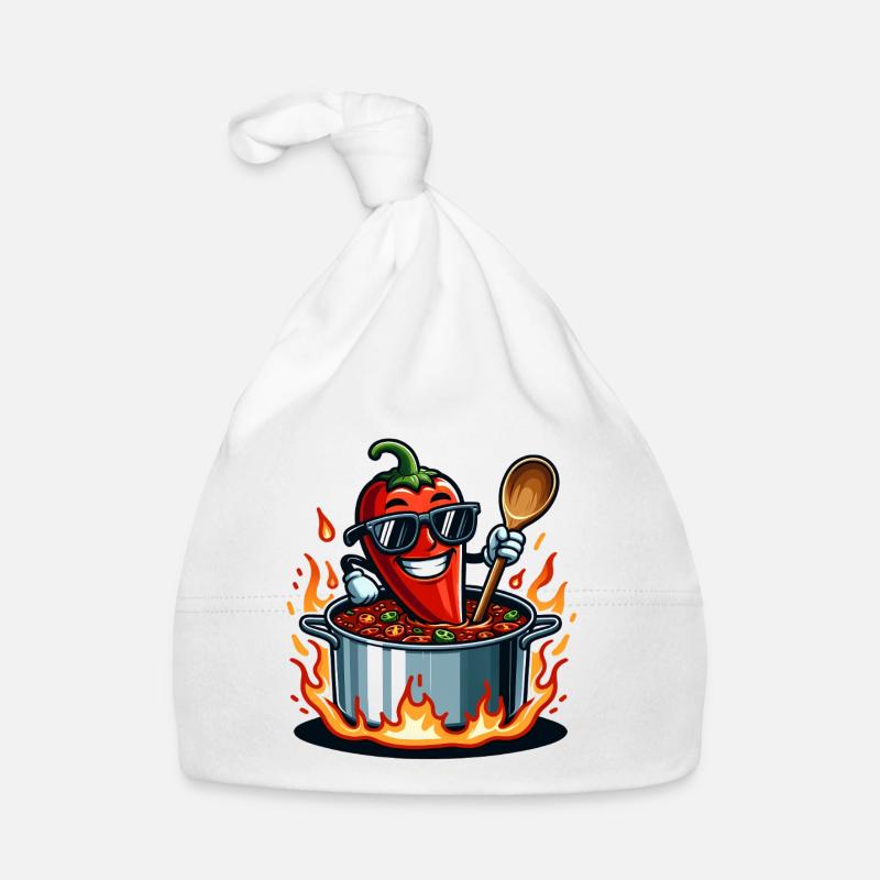 Cooking with fire Organic Baby Cap