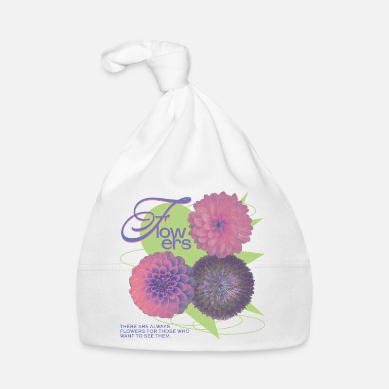 Énoncé de vision florale Bonnet bio Bébé