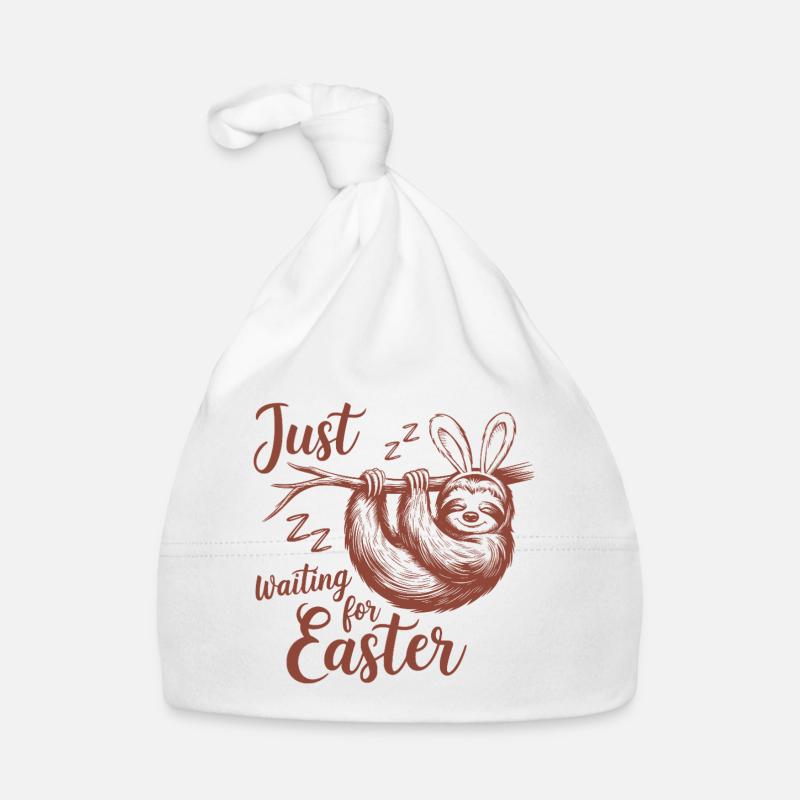 Just Waiting For Easter Baby Bio-Mütze