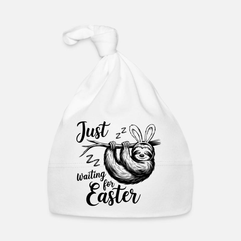 Just Waiting For Easter Baby Bio-Mütze