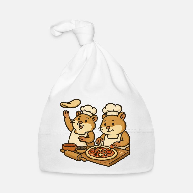 Hamsters cooks Organic Baby Cap